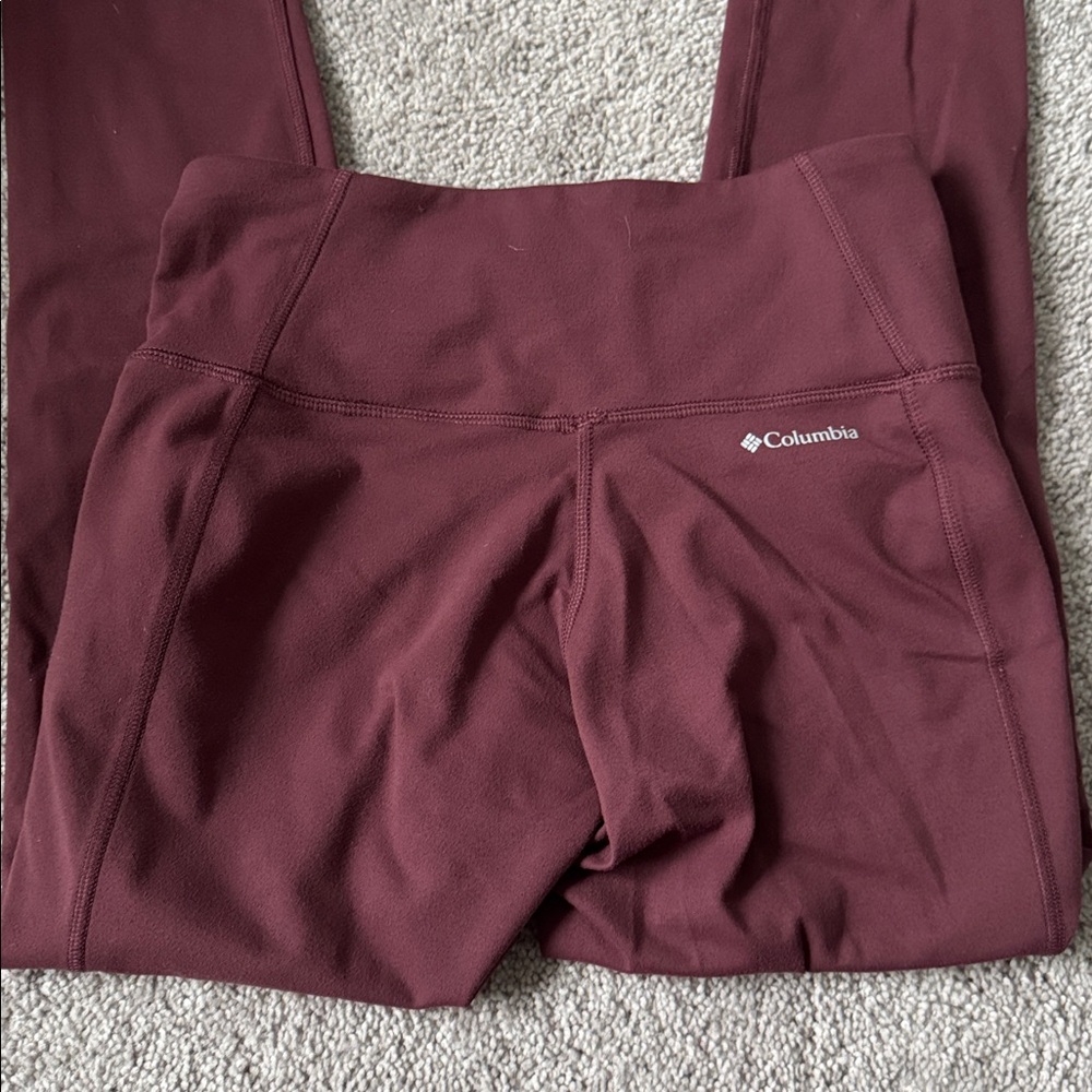 Columbia Women's Leggings - Burgundy